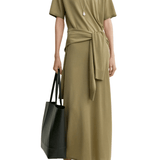 Toteme Long Knit Skirt - Vermillion