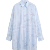 Toteme Long Summer Shirt - Vermillion