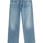 Toteme Low Straight Denim - Vermillion