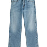 Toteme Low Straight Denim - Vermillion