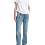 Toteme Low Straight Denim - Vermillion