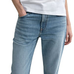 Toteme Low Straight Denim - Vermillion