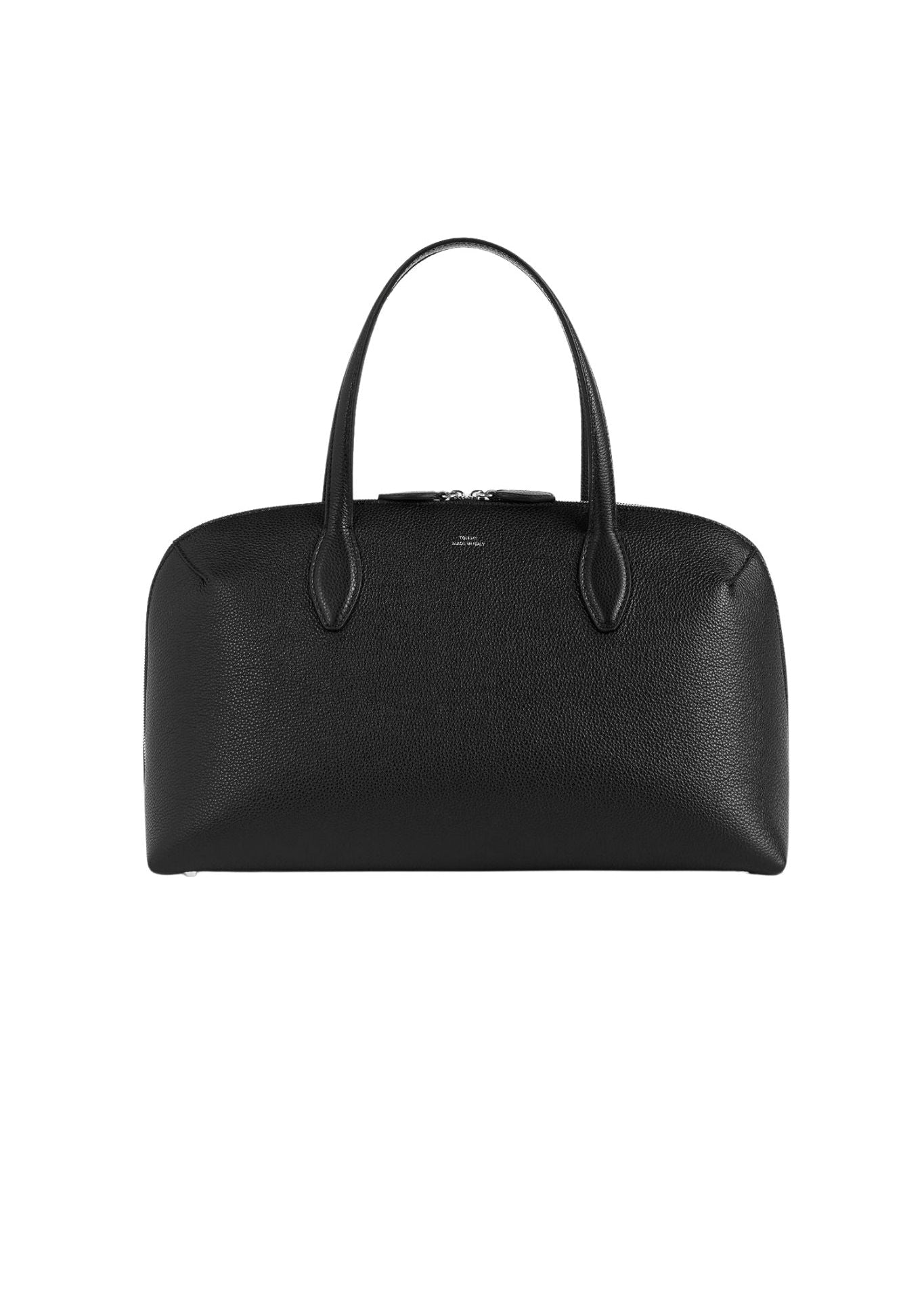 Toteme Medium Grained Leather Day Tote - Vermillion