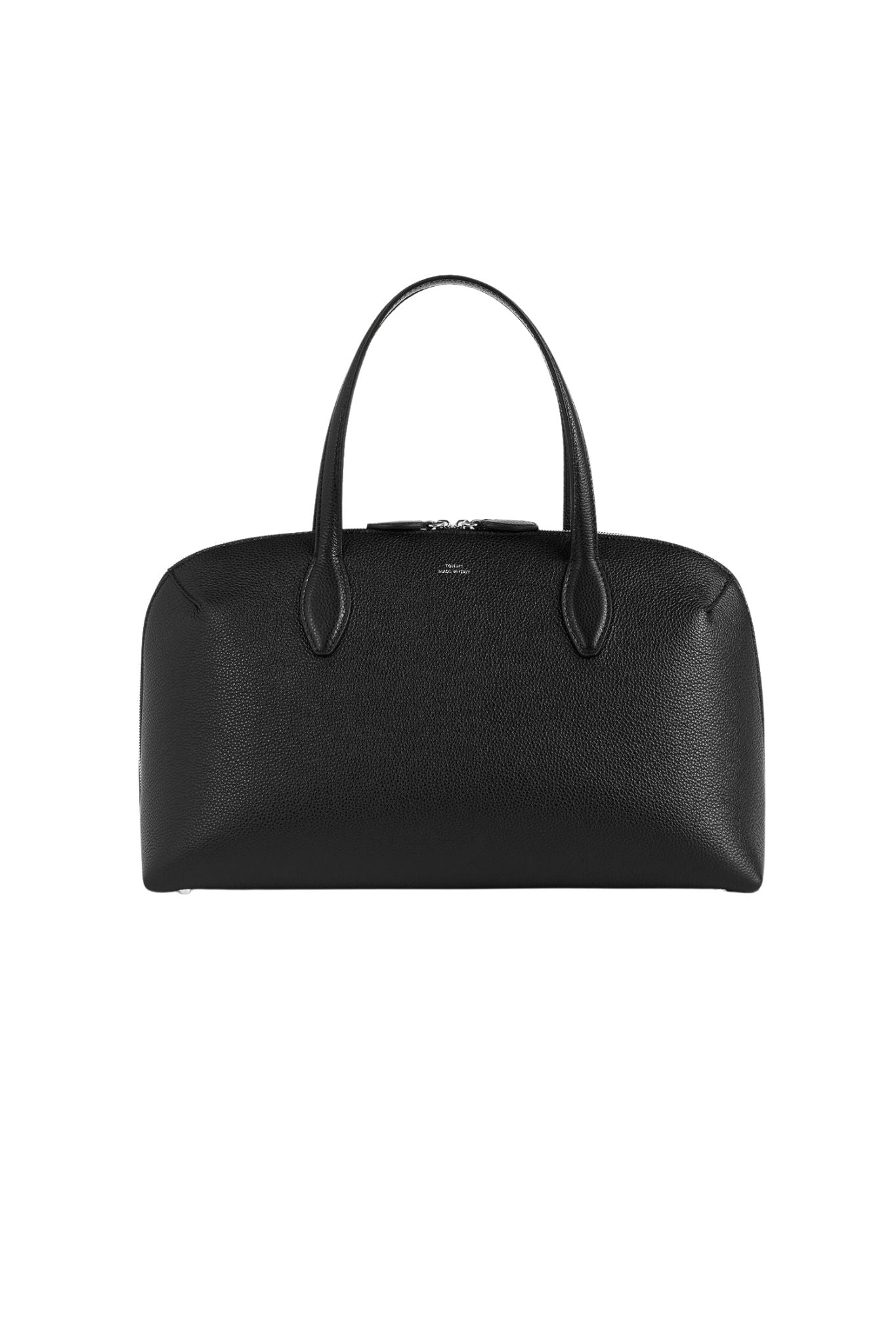 Toteme Medium Grained Leather Day Tote - Vermillion