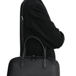 Toteme Medium Grained Leather Day Tote - Vermillion