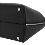 Toteme Medium Grained Leather Day Tote - Vermillion