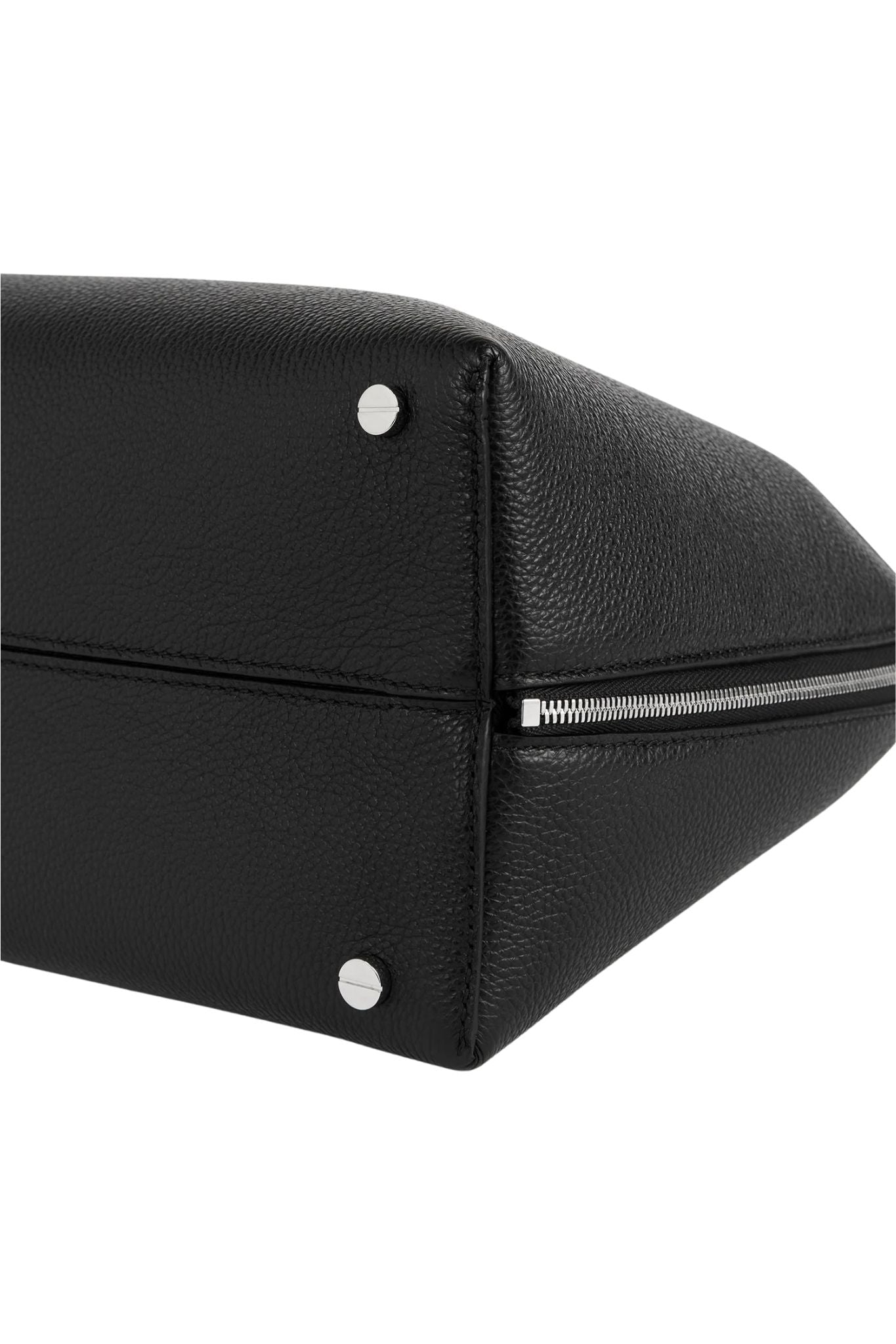 Toteme Medium Grained Leather Day Tote - Vermillion