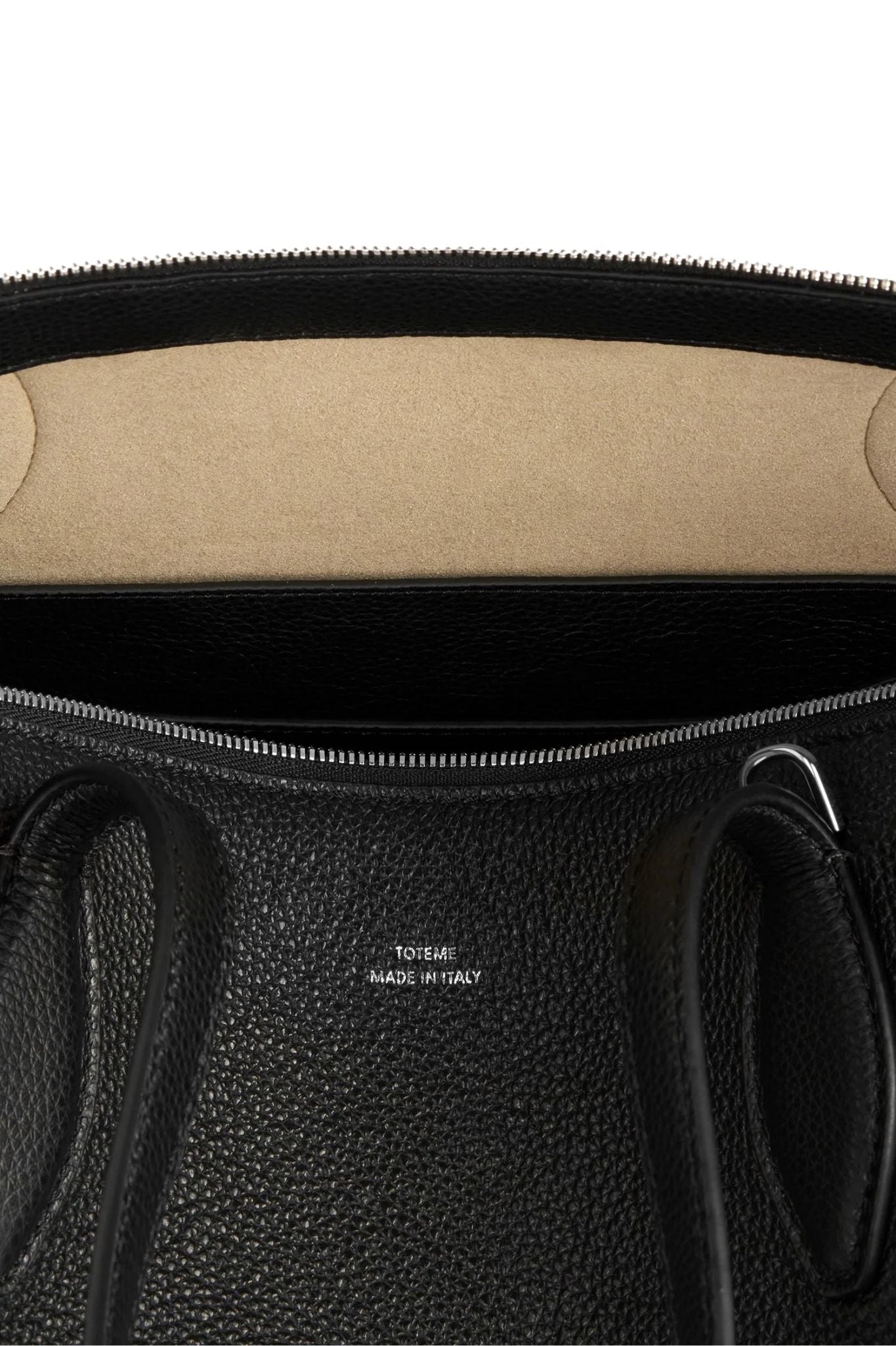 Toteme Medium Grained Leather Day Tote - Vermillion