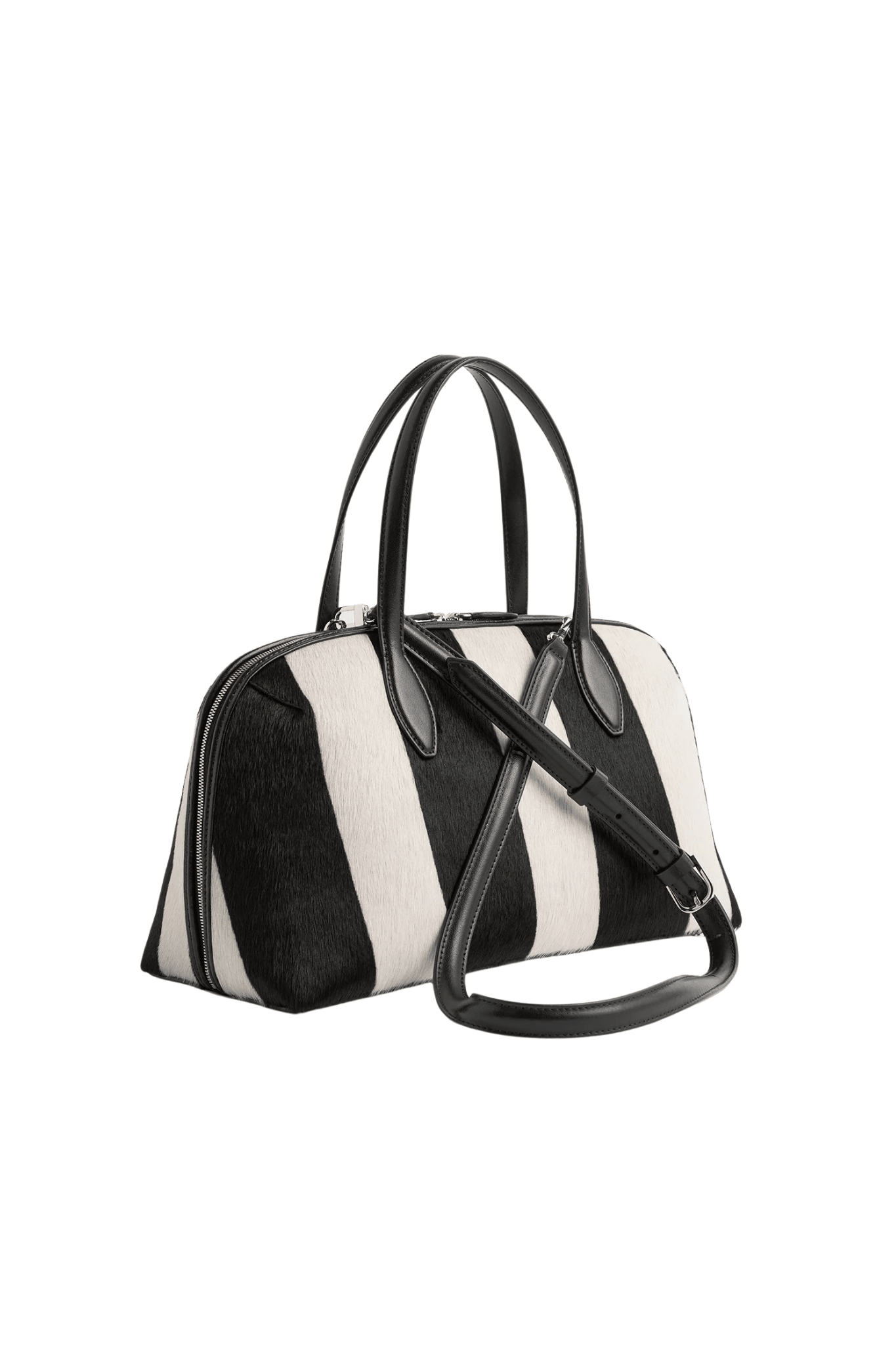 Toteme Medium Pony Hair Day Tote - Vermillion