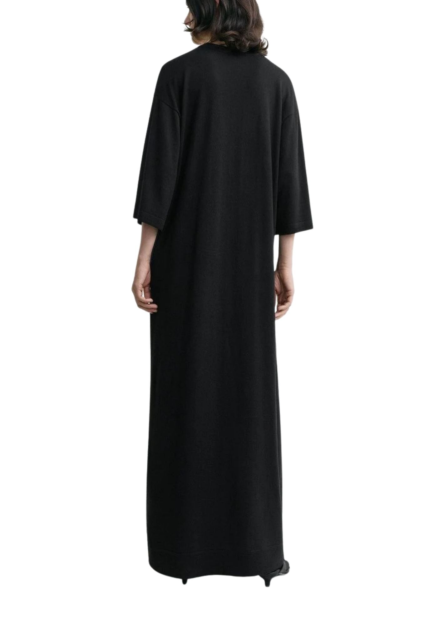 Toteme Merino Knit Tee Dress - Vermillion