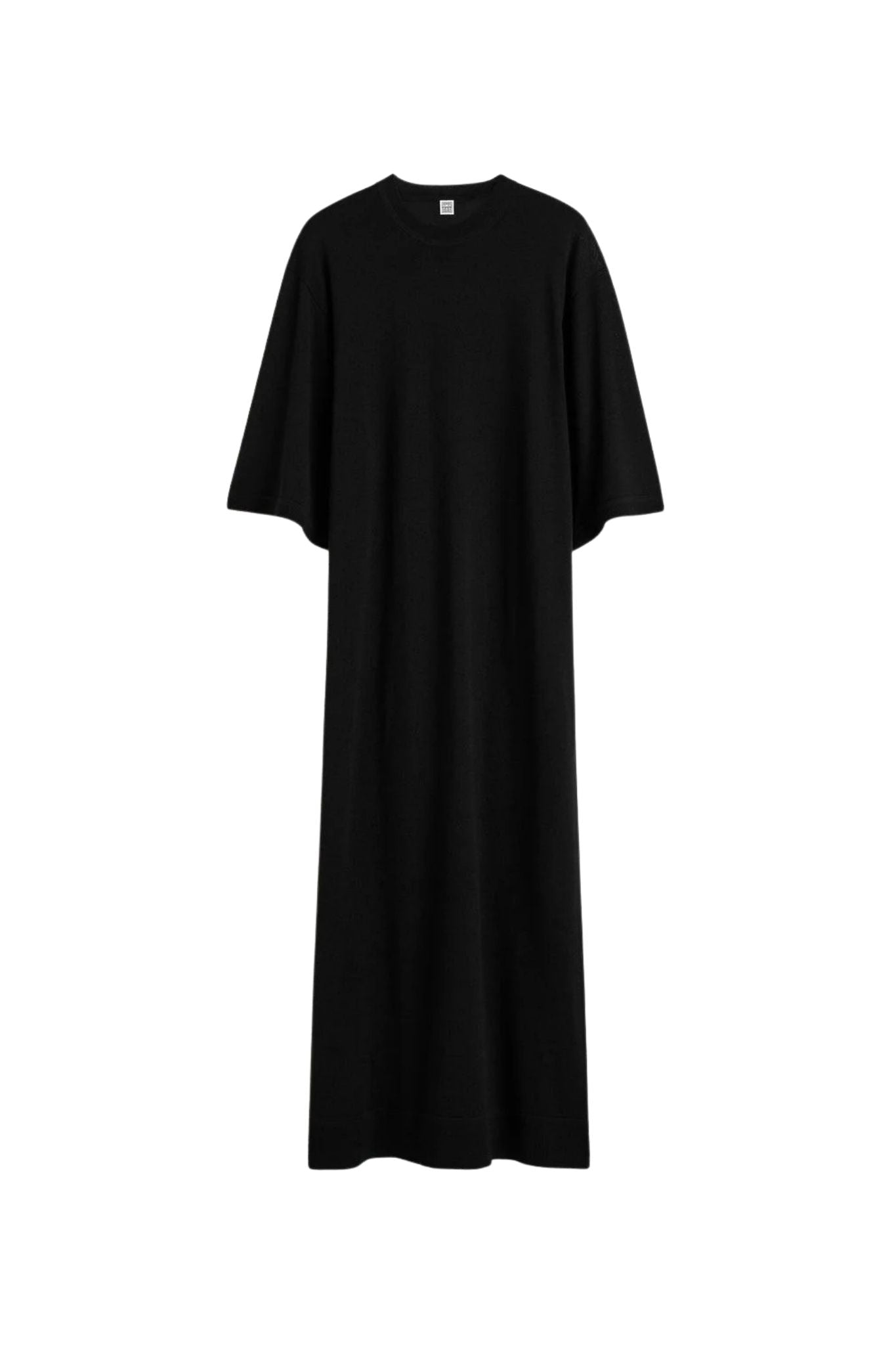 Toteme Merino Knit Tee Dress - Vermillion