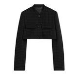 Toteme Micro Blazer - Vermillion