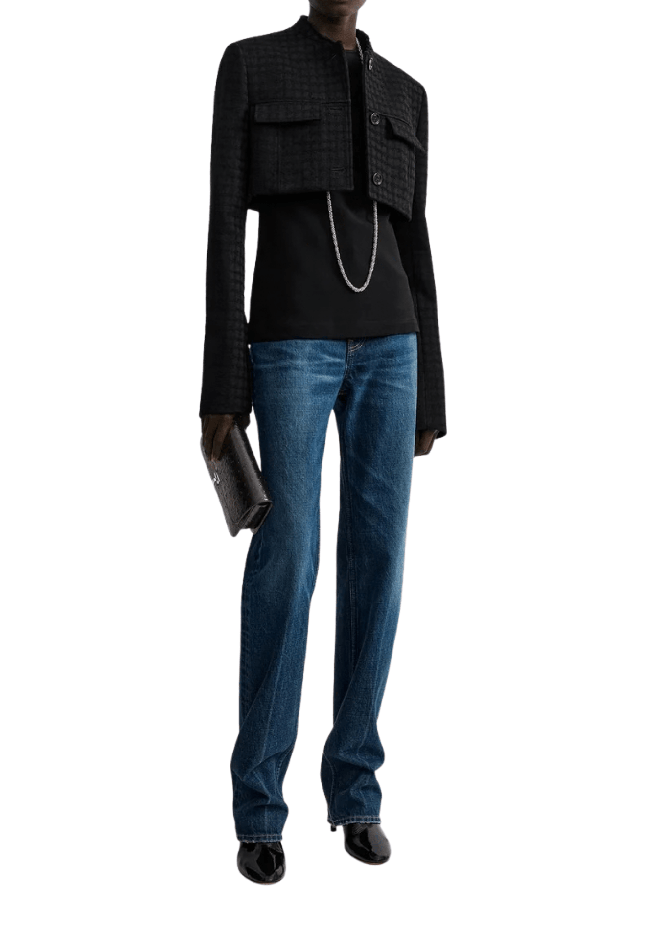 Toteme Micro Blazer - Vermillion