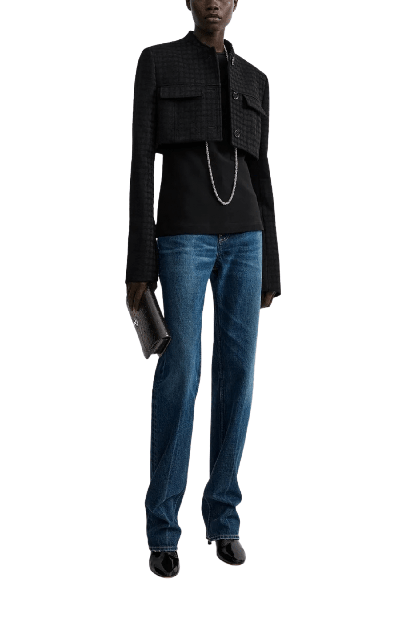 Toteme Micro Blazer - Vermillion
