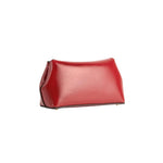 Toteme Mini T - Lock Naplack Clutch - Vermillion
