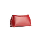 Toteme Mini T - Lock Naplack Clutch - Vermillion