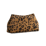 Toteme Mini T - Lock Pony Hair Clutch - Vermillion