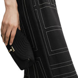 Toteme Monogram Silk PJ Bottoms - Vermillion