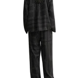 Toteme Monogram Silk PJ Top - Vermillion