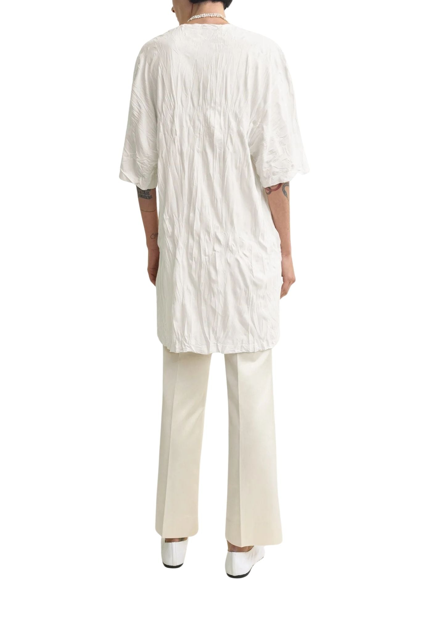 Toteme Relaxed Tee Dress - Vermillion