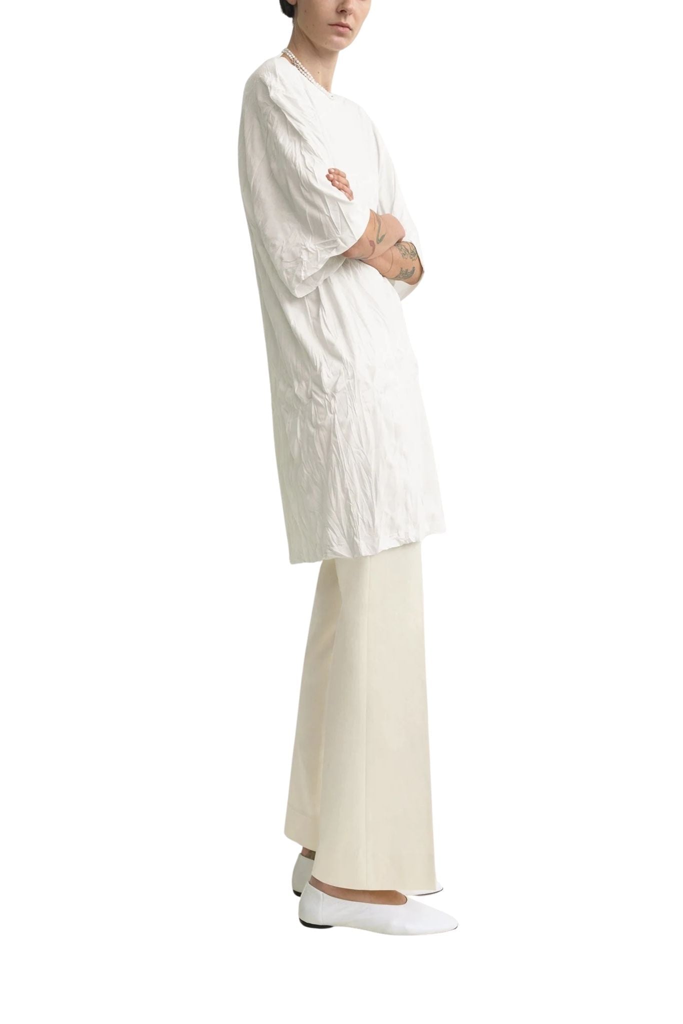 Toteme Relaxed Tee Dress - Vermillion