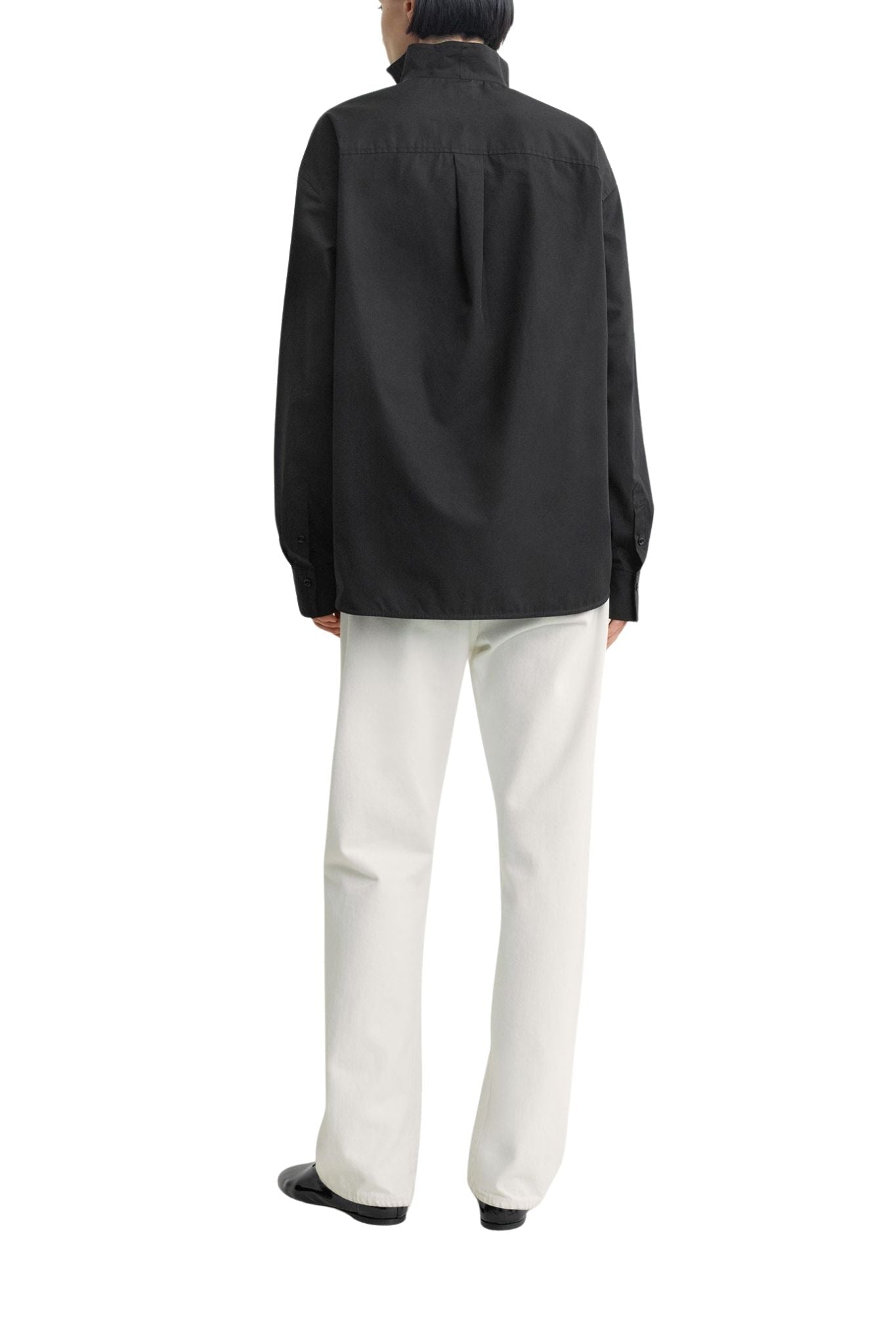 Toteme Sharp Poplin Shirt - Vermillion