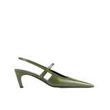 Toteme Sharp Slingback - Vermillion