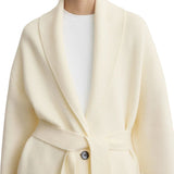Toteme Shawl - Lapel Robe - Vermillion