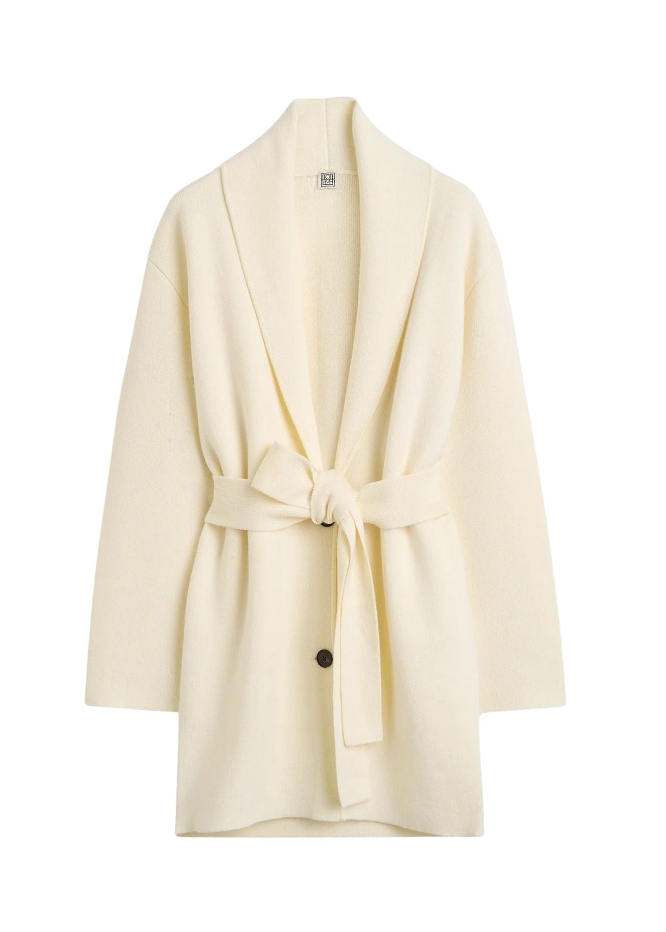 Toteme Shawl - Lapel Robe - Vermillion