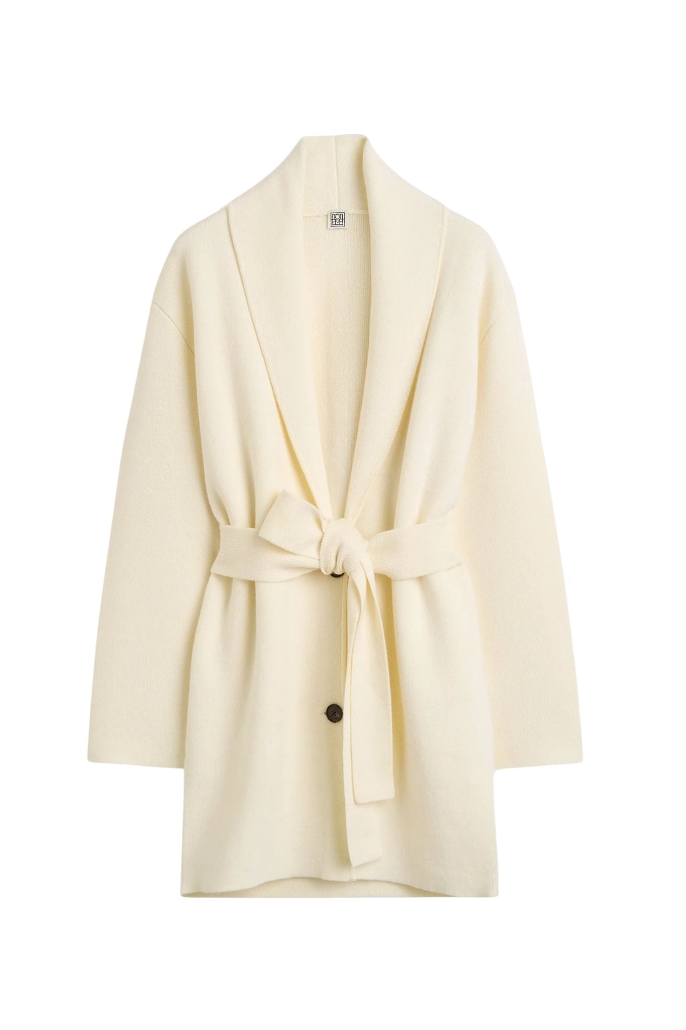 Toteme Shawl - Lapel Robe - Vermillion