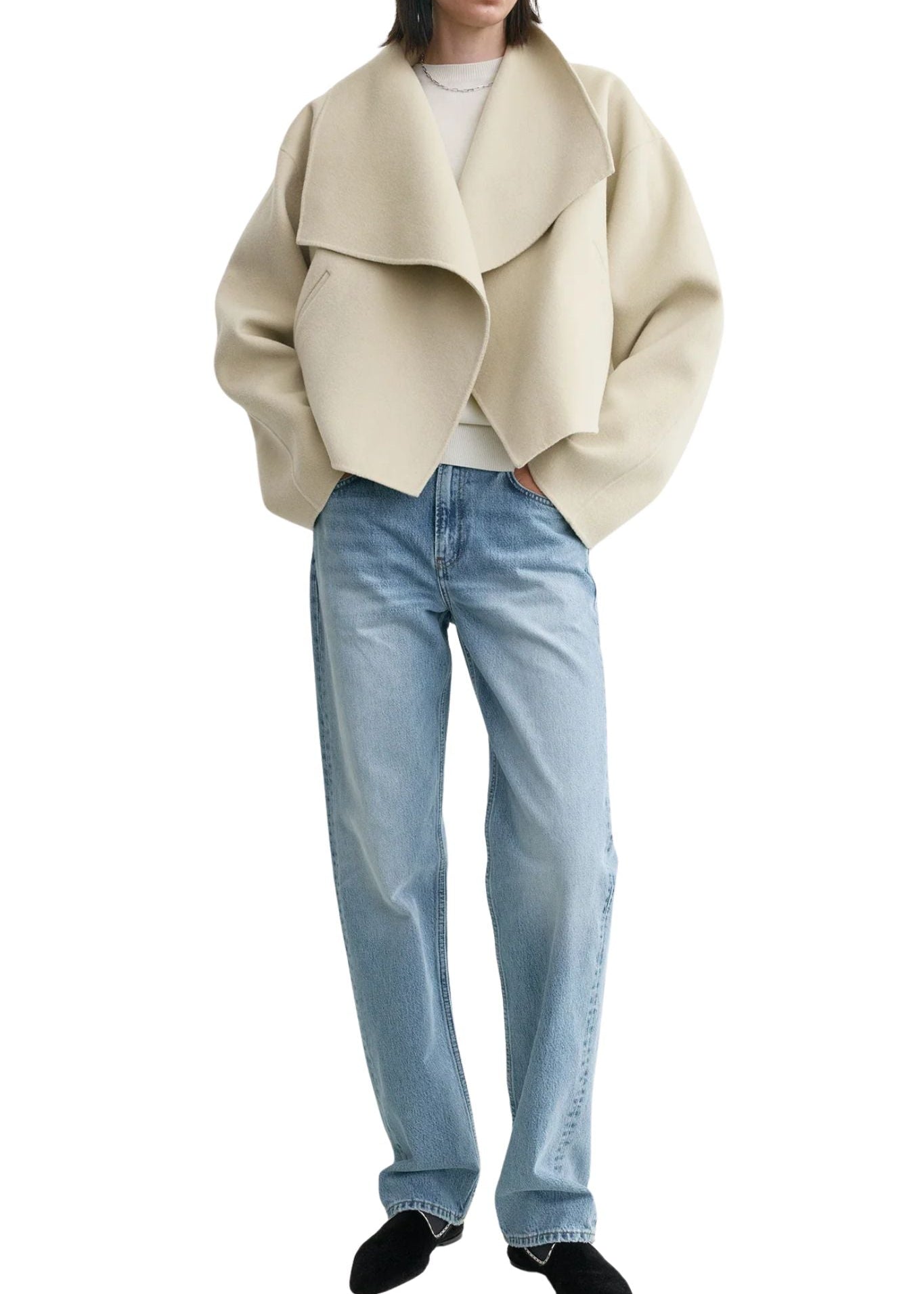 Toteme Signature Double Jacket - Vermillion