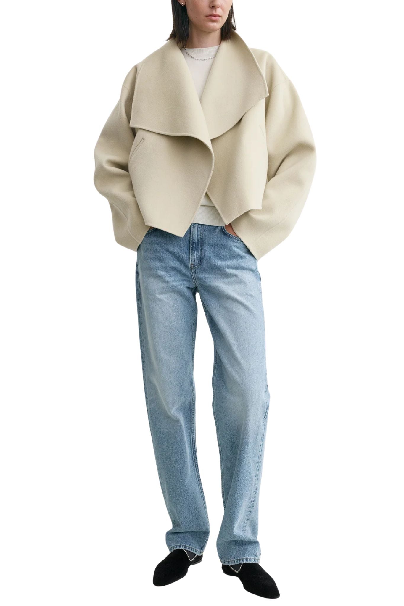 Toteme Signature Double Jacket - Vermillion