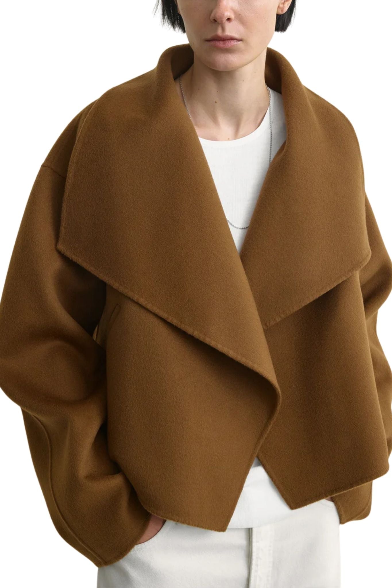 Toteme Signature Double Jacket - Vermillion