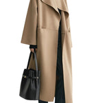 Toteme Signature Wool Cashmere Coat - Vermillion