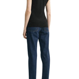 Toteme Sleeveless Fine Turtleneck - Vermillion