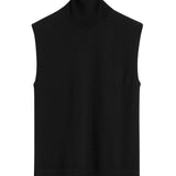Toteme Sleeveless Fine Turtleneck - Vermillion