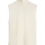 Toteme Sleeveless Fine Turtleneck - Vermillion