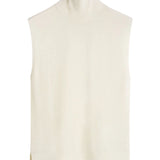 Toteme Sleeveless Fine Turtleneck - Vermillion