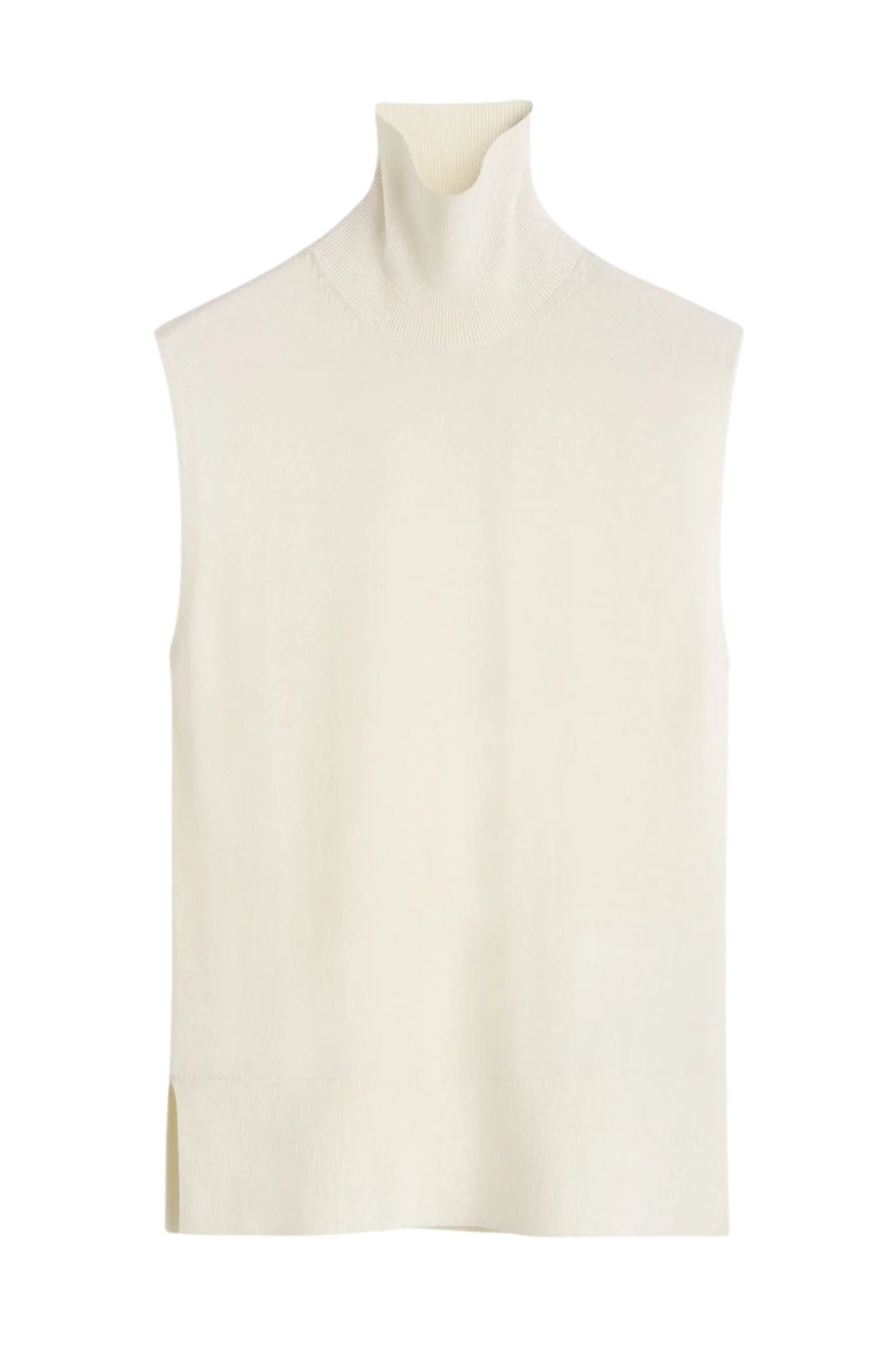 Toteme Sleeveless Fine Turtleneck - Vermillion