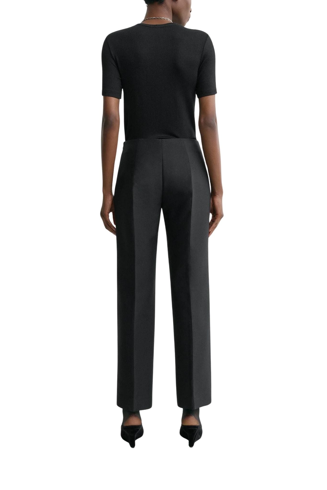 Toteme Slim Evening Trousers - Vermillion