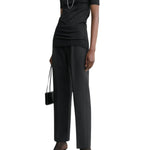 Toteme Slim Evening Trousers - Vermillion