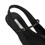 Toteme Slingback Satin Mary Janes - Vermillion