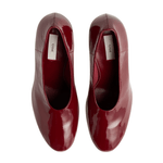Toteme Slip Naplack Pumps - Vermillion