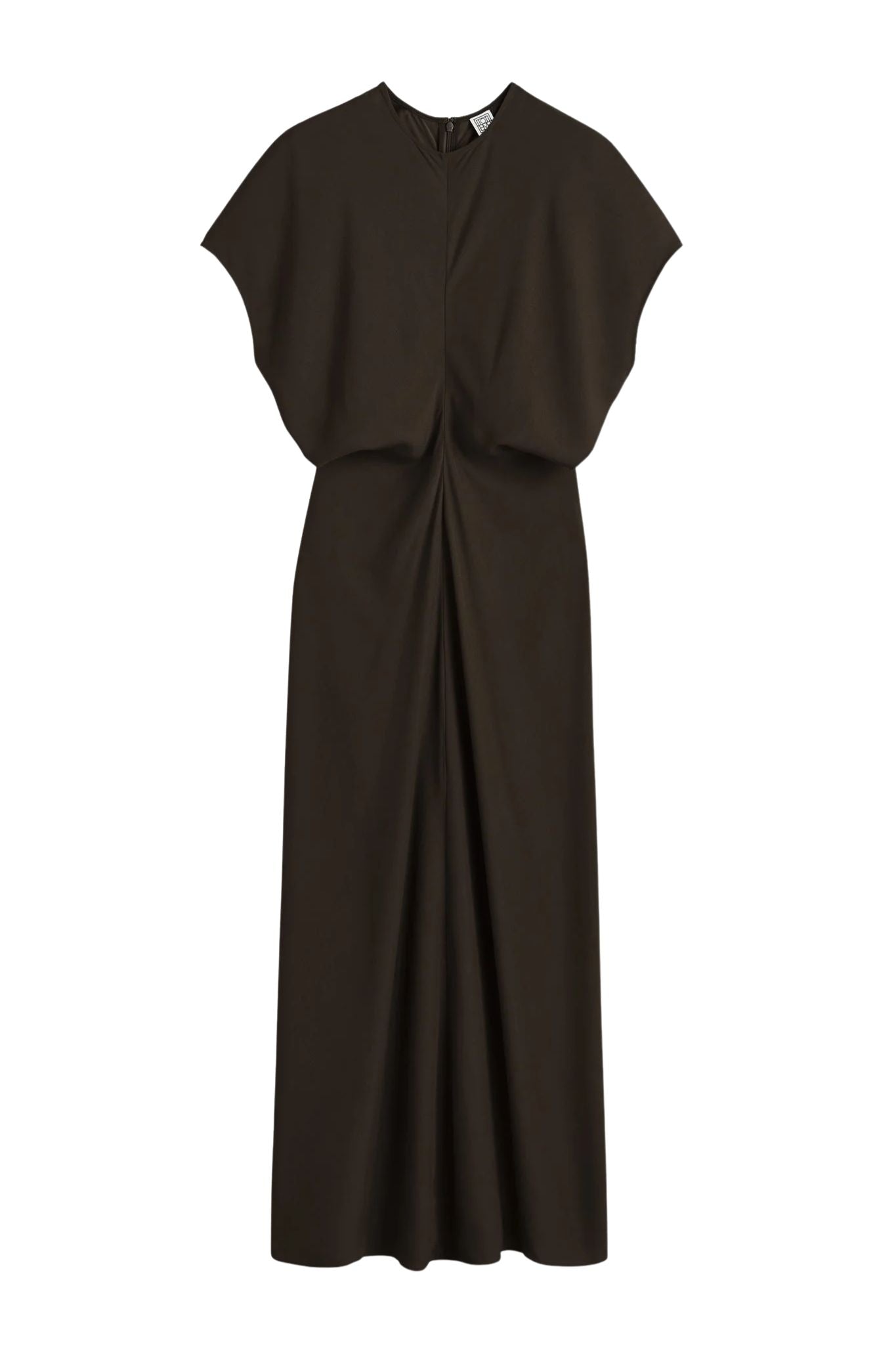 Toteme Slouch Waist Dress - Vermillion