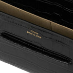 Toteme Soft Croco - Embossed T - Clutch - Vermillion