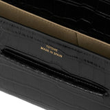 Toteme Soft Croco - Embossed T - Clutch - Vermillion