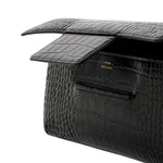 Toteme Soft Croco - Embossed T - Clutch - Vermillion