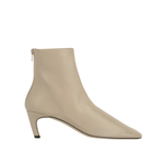 Toteme Soft Nappa Ankle Boots - Vermillion