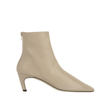 Toteme Soft Nappa Ankle Boots - Vermillion