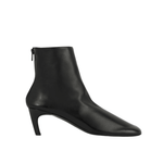 Toteme Soft Nappa Ankle Boots - Vermillion